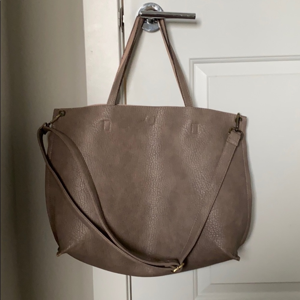 Free People Vegan Leather Tote